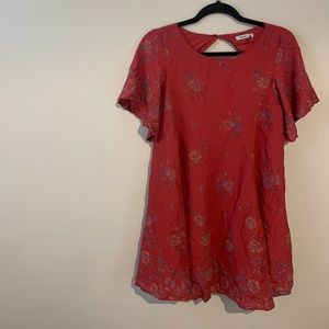 Kimchi Blue Anthropology size M red dress